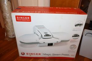 lot 12 image: SINGER magic steam press - still in box unopened