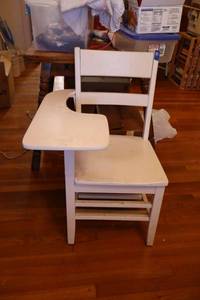 lot 74 image: School style chair