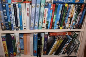 lot 83 image: DVDs and VHS movies