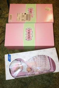 lot 139 image: Adora adoption baby dolls - 3 total