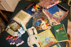 lot 143 image: Misc. sewing and craft items, TY toy and more