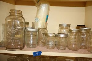 lot 197 image: Canning jars