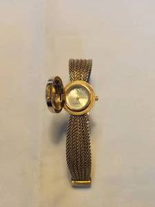 lot 35 image: Nice Anne Klein flip top watch
