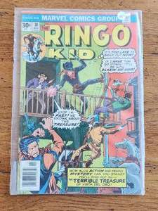 lot 15 image: Vintage Collectible Marvel Comic - The Ringo Kid #30