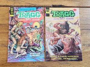lot 20 image: Vintage Collectible Gold Key - Whitman Comic - TRAGG and the Sky Gods