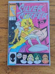 lot 77 image: Vintage Collectible Marvel Comic - Silver Surfer - #1