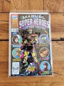 lot 119 image: Vintage Collectible Marvel Comic - Super Heroes - 80 page #2