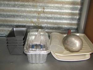 lot 96 image: baking lot, bread pans, and more