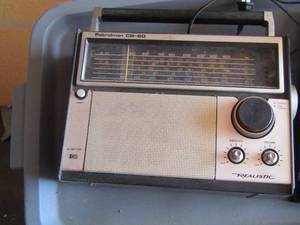 lot 103 image: realistic patrolman cb-60 fmam radio