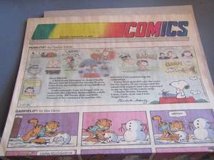 lot 20 image: comics news paper ziggy close to home shoe  dilbert and more