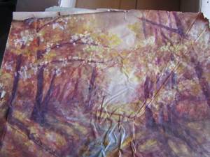 lot 118 image: lot of various floral paintings on paper