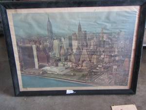 lot 150 image: framed art