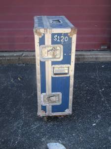 lot 177 image: blue rolling case