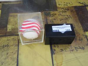 lot 183 image: baseball, scrabble flash
