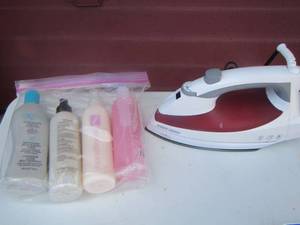 lot 188 image: black & decker iron, conditioner and other products