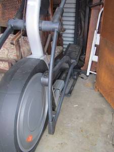 lot 192 image: nordic track exercise machine in good condition