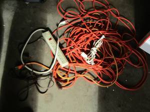 lot 256 image: extension cords