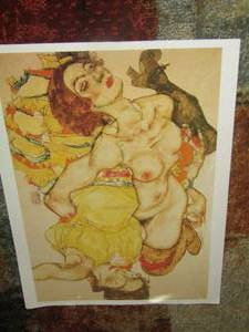 lot 272 image: woman art print