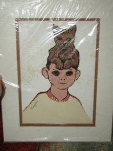 lot 320 image: a limited edition Dan Krivoshia hand screen print