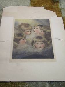 lot 278 image: Art -  ANGEL HEADS  - REYNOLDS