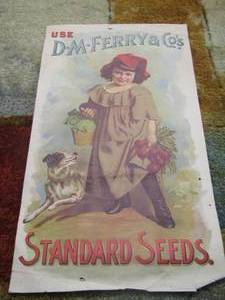 lot 294 image: D.M.FERRYS AND COS STANDARD SEEDS POSTERS