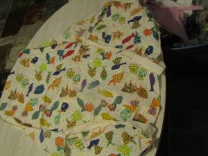 lot 30 image: fish design apron