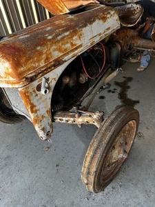 lot 2 image: Vintage FORD 2N TRACTOR -  LOCATED  2 MILES FROM PICKUP - ( MAKE ARRANGEMENTS TO PICKUP) -