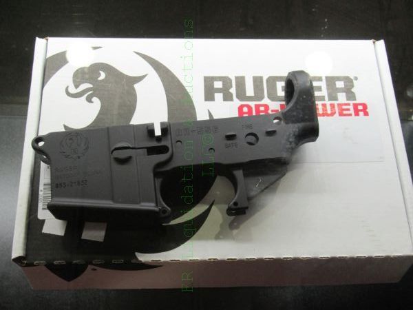 lot 21 image: NEW in box Ruger Lower Receiver 5.56mm NATO.223 Remington