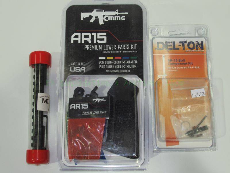 lot 31 image: NEW AR-15 parts