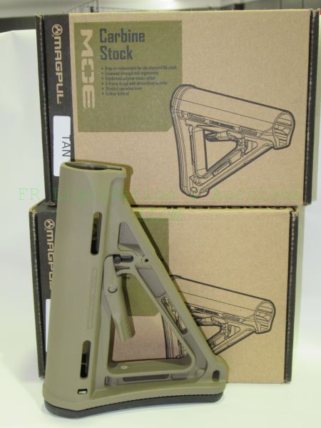 lot 63 image: NEW in box Magpul MOE Fixed Carbine Stock - MIL-SPEC - OD Green MAG480-ODG