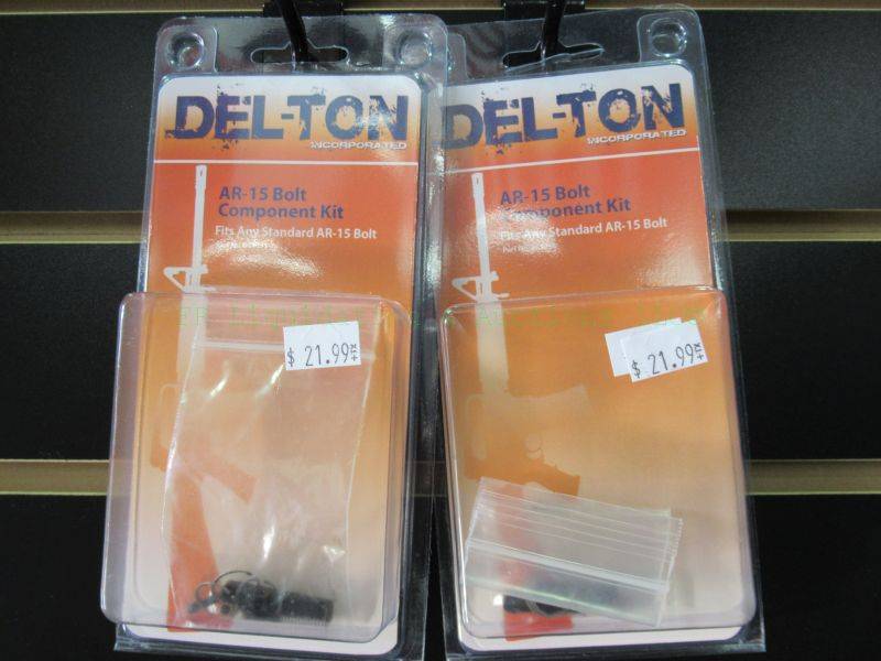 lot 81 image: NEW Delton AR15 bolt component kits