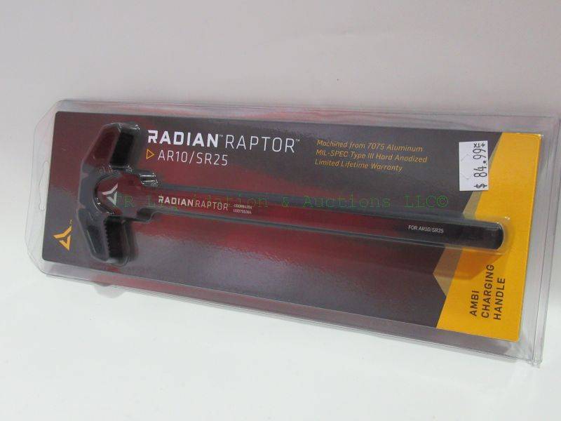 lot 85 image: NEW Radian raptor AR10SR25 Charging handle