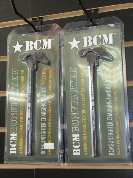 lot 86 image: NEW BCM  7.62.308 charging handles