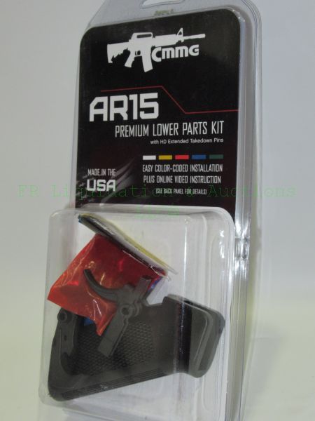 lot 89 image: NEW CMMG AR15 premium lower parts kit