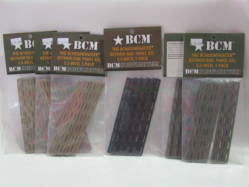 lot 90 image: NEW BCM Keymod rail panel kits