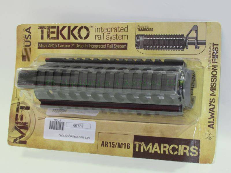lot 96 image: NEW Tekko metal AR15 carbine 7 integrated rail system