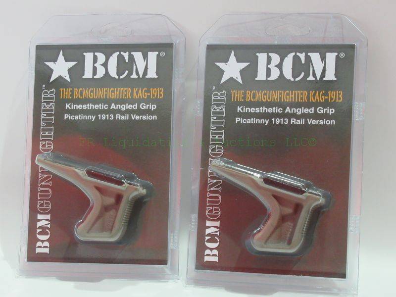 lot 99 image: NEW BCM KAG-1913 kinesthetic angled grip Picatinny 1913 rail version