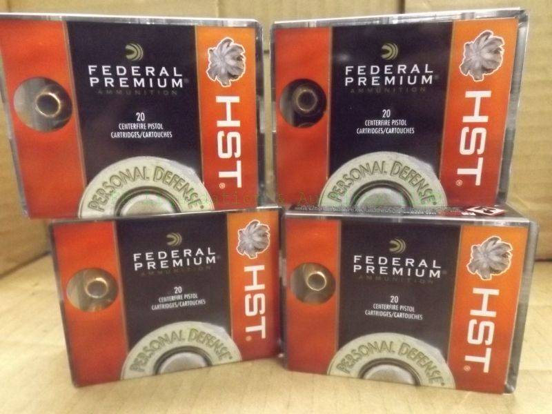 lot 215 image: Federal Premium 45 auto 230 grain HST JHP ammunition