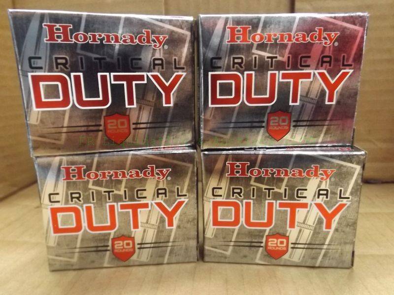 lot 216 image: Hornady critical duty 40 S & W 175 grain flexlock ammunition