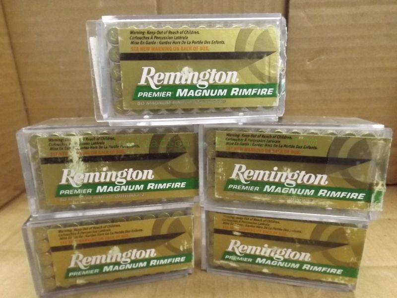 lot 229 image: Remington 17 HMR 17 grain accutip V boat tail ammunition