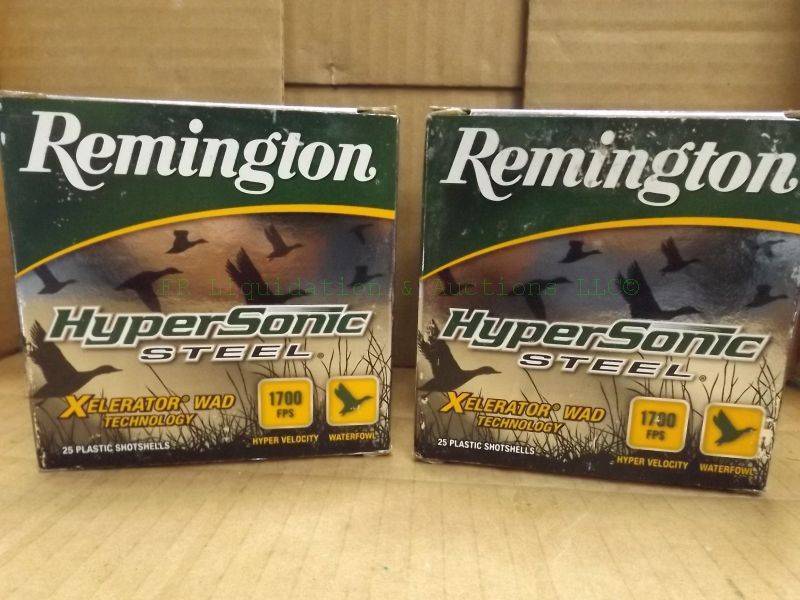 lot 231 image: Remington Hypersonic 12 gauge 3 1-12 shot, shotgun ammunition