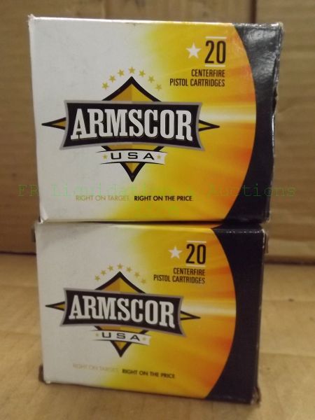 lot 235 image: Armscor 45 ACP 230 grain JHP ammunition