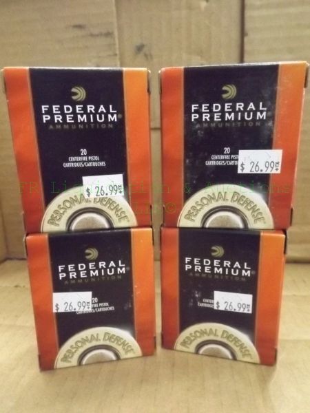 lot 238 image: Federal ammunition .40 S & W 155 grain Hydra-shok FMJ