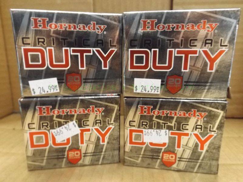 lot 240 image: Hornady critical duty 45 autoP 220 grain flexlock
