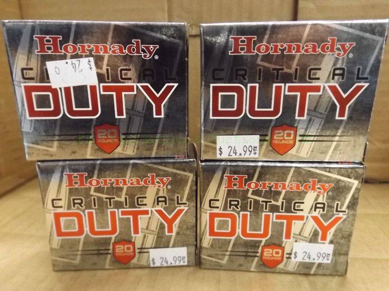 lot 241 image: Hornady critical duty 45 autoP 220 grain flexlock