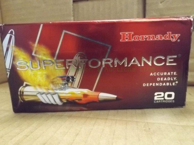 lot 258 image: Hornady 300 WSM 165 grain GMX ammunition