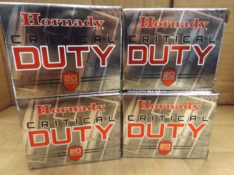 lot 273 image: Hornady critical duty 40 S & W 175 grain flexlock ammunition