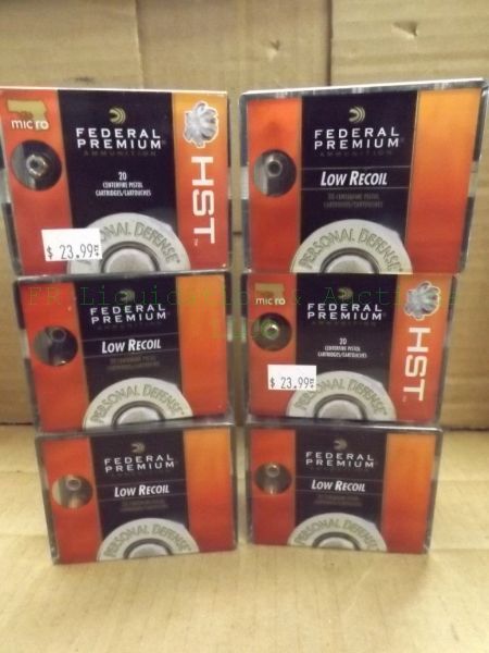 lot 279 image: Federal Premium 380 auto 90 grain HST JHP ammunition