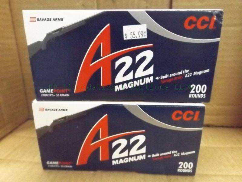 lot 281 image: CCI A17 varmint tip ammunition