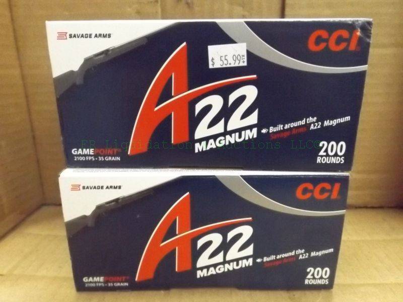 lot 282 image: CCI A17 varmint tip ammunition